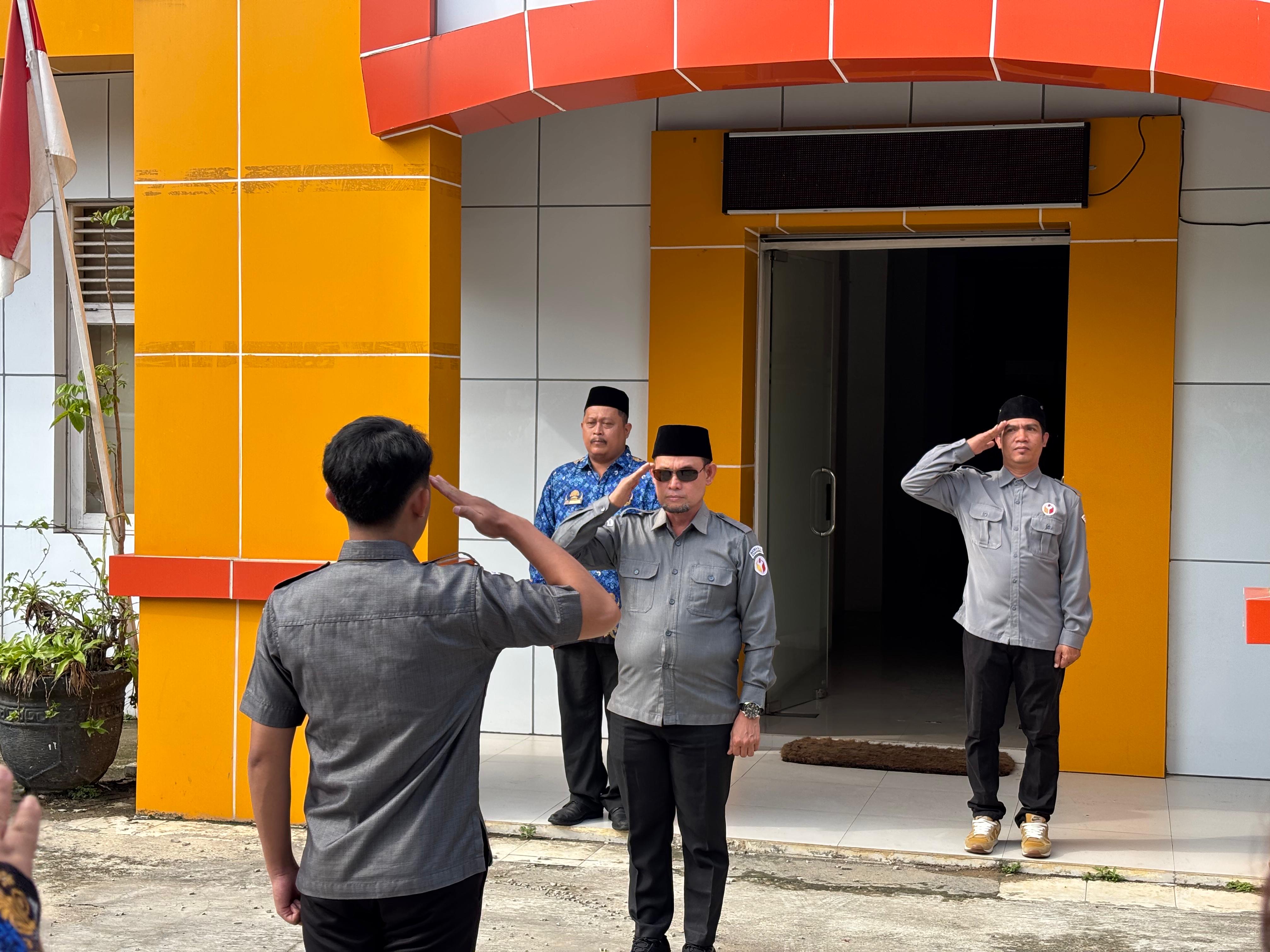 Pelaksanaan apel peringatan Hari Kesaktian Pancasila